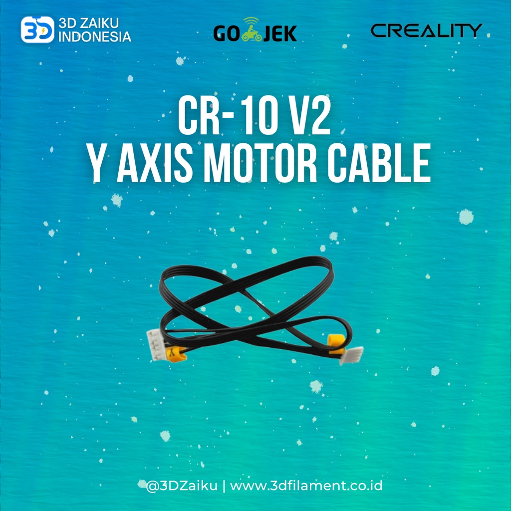 Original Creality CR-10 V2 3D Printer Y Axis Motor Cable