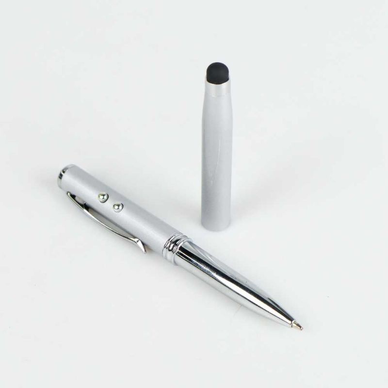 TaffLED 4 in 1 Senter Laser Pointer Pen dan Stylus - T0054