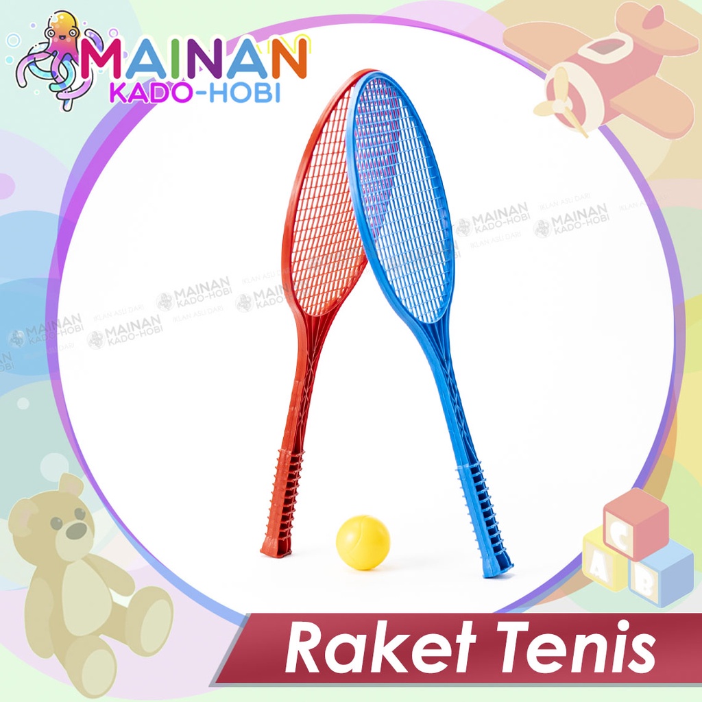 MAINAN ANAK TENNIS BALL RAKET TENIS