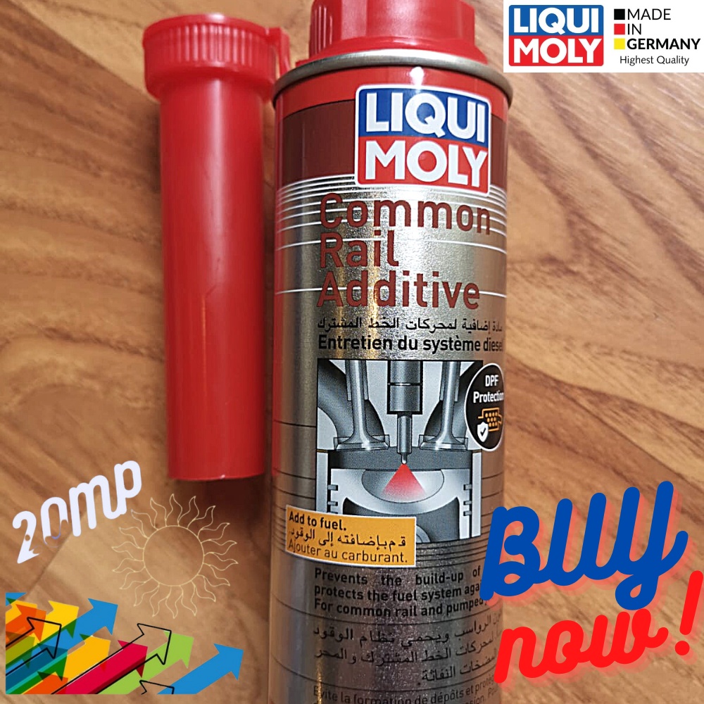 Jual Liqui Moly Common Rail Additive Diesel 250 ML Original German