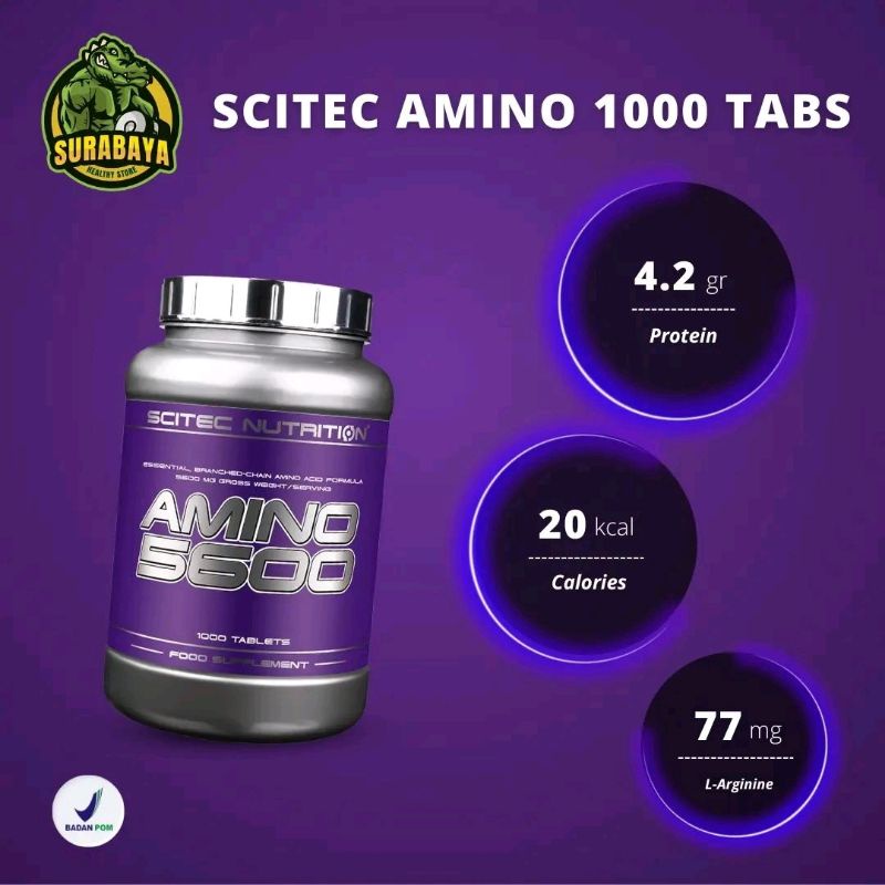 SCITEC NUTRITION AMINO 5600 1000  / 500 TABLET ESENSIAL WHEY PROTEIN ISOLATE WPI BCAA ON GYM FITNESS