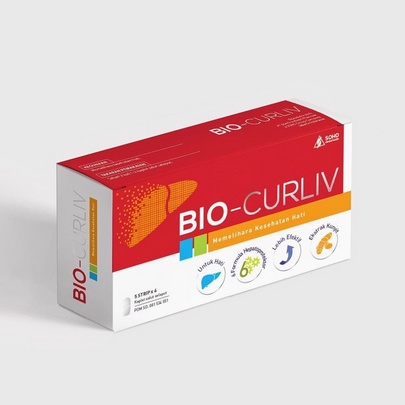 BIOCURLIV 30'S KAPLET SOHO / BIO CURLIV 30'S KAPLET SOHO / VITAMIN HATI / VITAMIN LIVER
