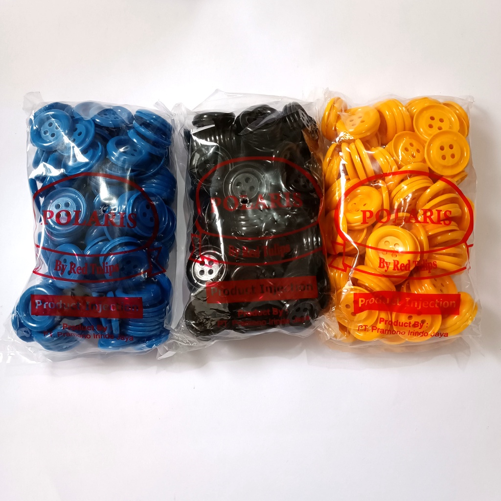 Arjunawiwaha17 Kancing Besar Jumbo/Kancing Polaris/Kancing Besar 3,5 Cm Baju, Konektor Masker,