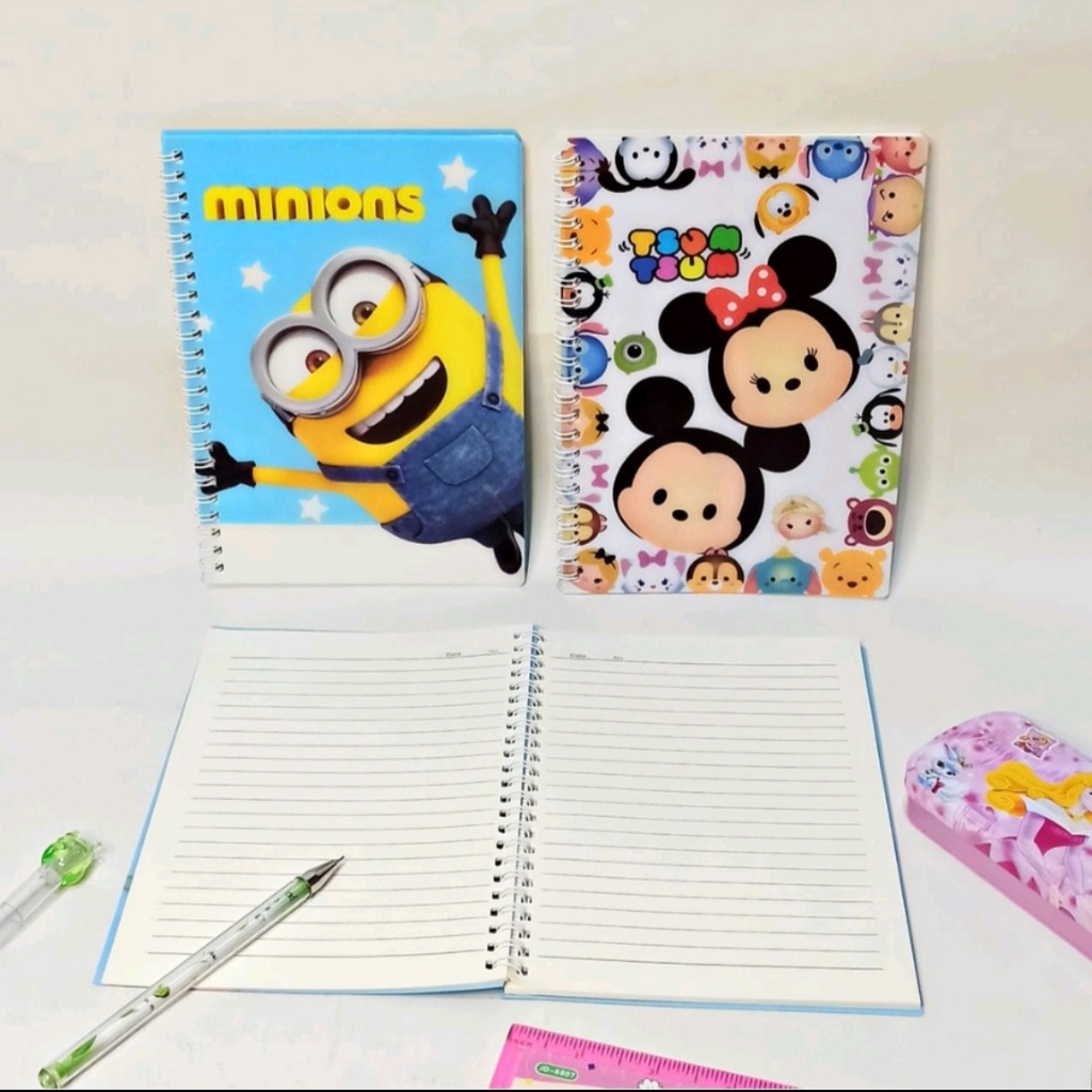 

Buku Tulis Spiral A5-45 Biasa/Buku Sekolah/Notebook/Notepad/Agenda/