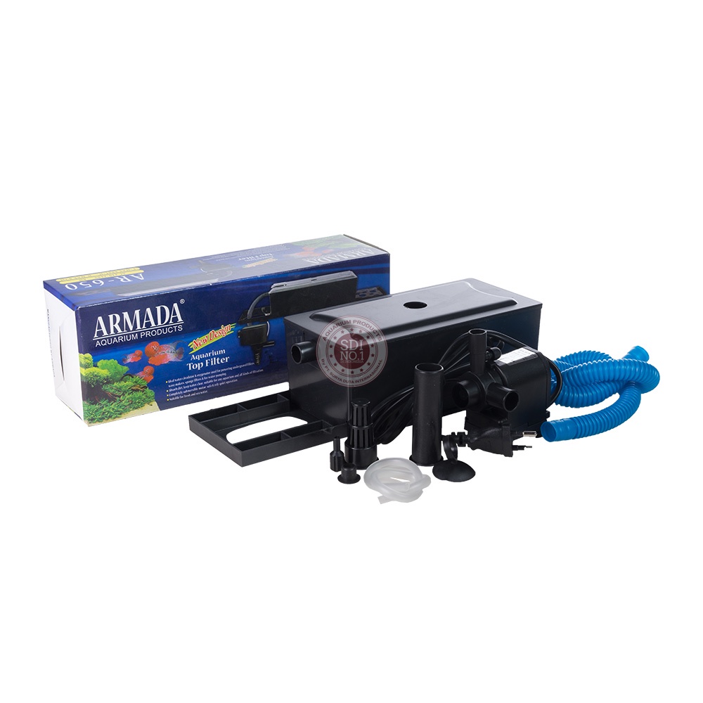 AQUARIUM TOP FILTER ATAS BOX ARMADA AR 650