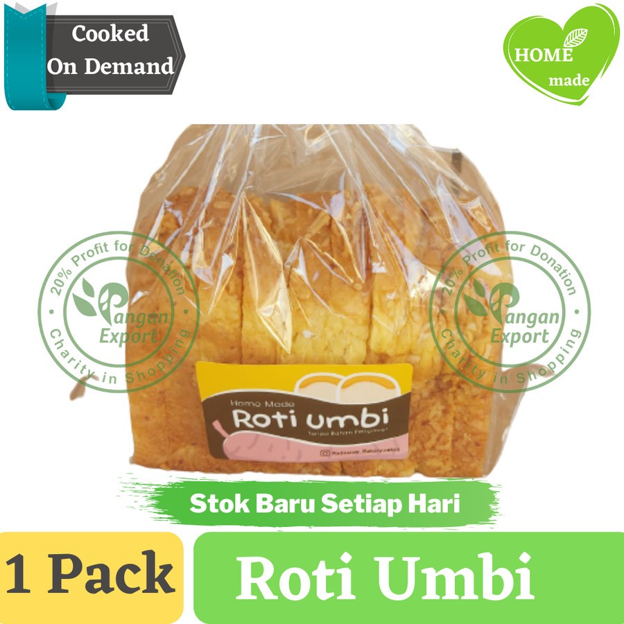 

Roti Umbi Sehat , Jajanan Pasar - Roti Umbi