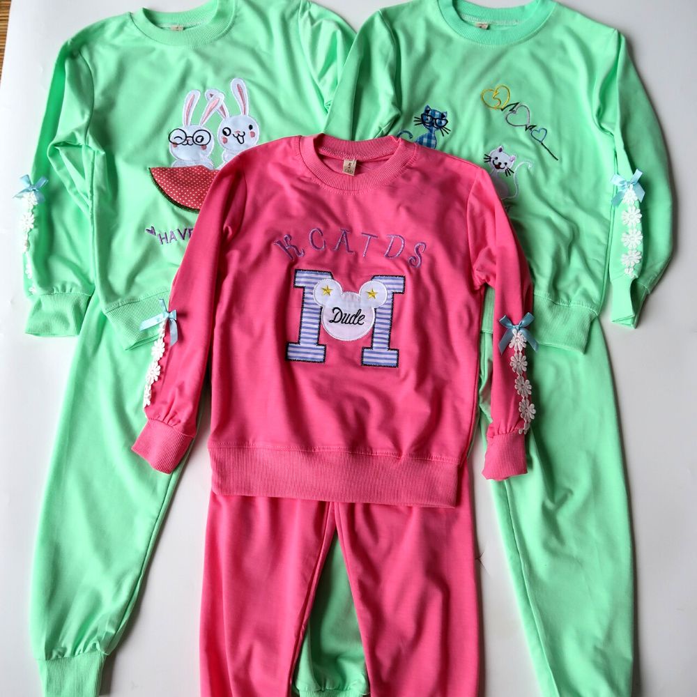 Setelan Sweater Anak Perempuan Import 6-10 Tahun Part 3