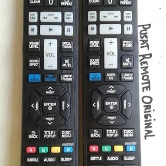 Dvd Remote Remot Dvd Home Theater Lg Original Asli