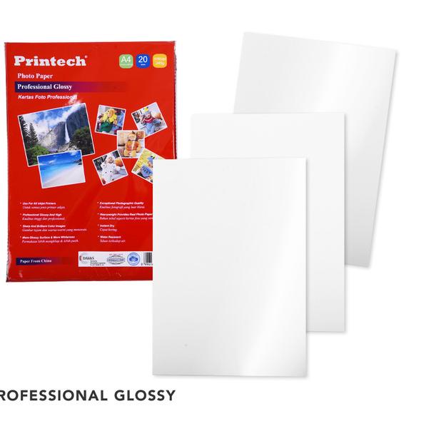 

Kertas Foto / Photo Paper Printech Professional Photo Paper A4 245g