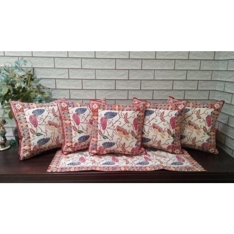 SARUNG BANTAL KURSI TAMU BATIK CAP