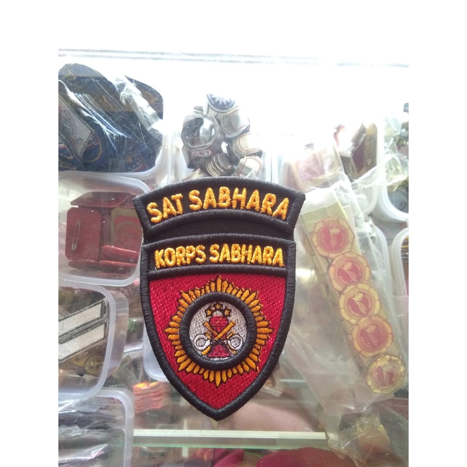 Bordir Timbul Sabhara POLRI