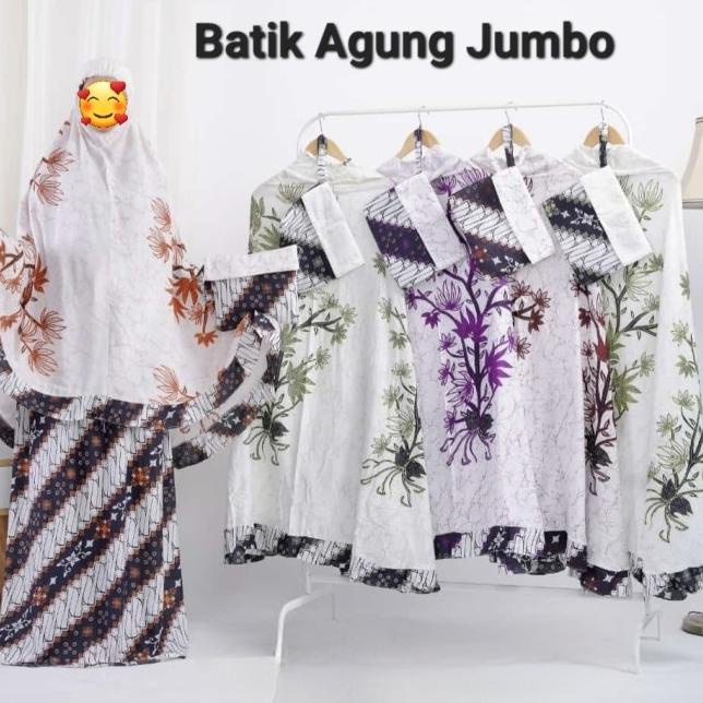 Mukena Batik Agung Jumbo