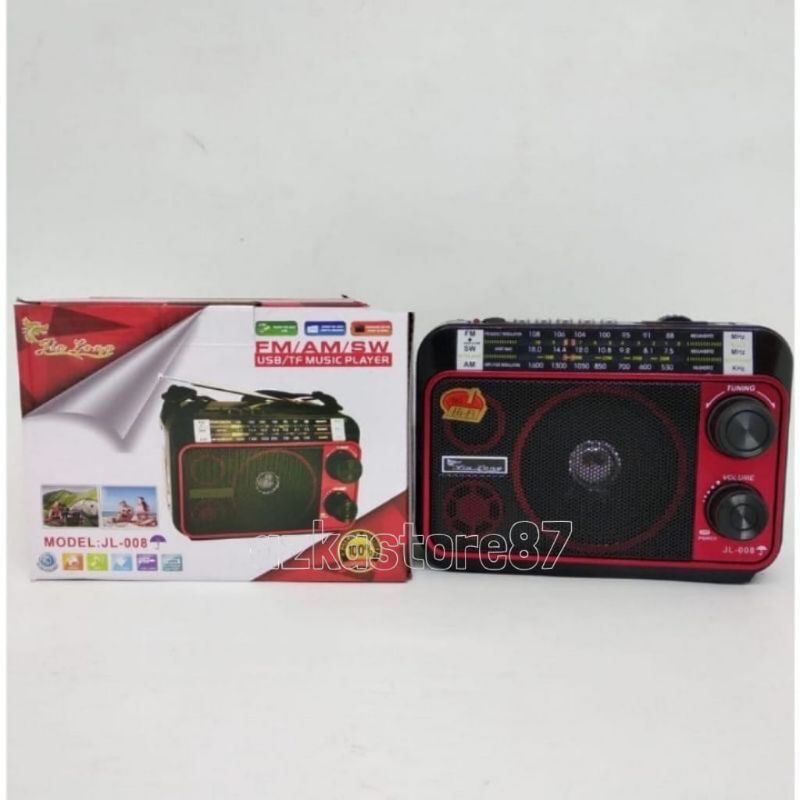Radio jinlong 008 Bluetooth Memory usb AM/FM/SW