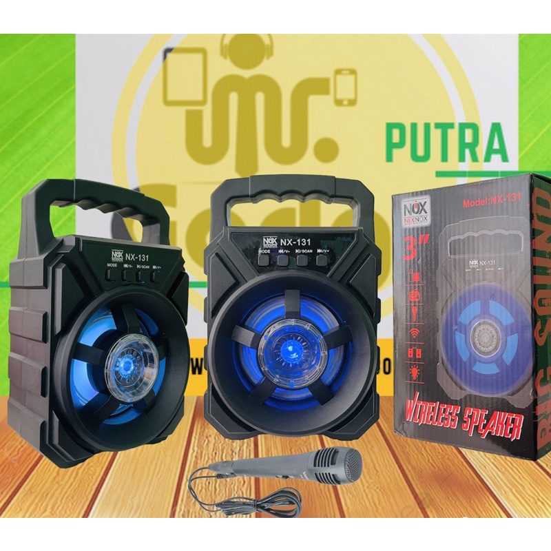 Speaker bluetooth karaoke KTS 1093 / SPK-866 speaker karaoke FREE MIC