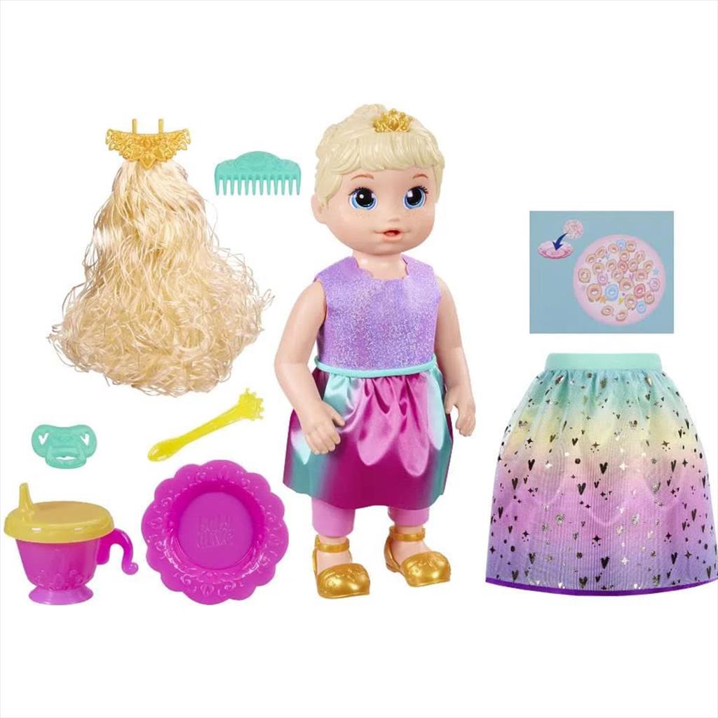 Baby Alive Princes Ellie Grows Up Boneka Tumbuh 3 in 1 Hasbro F5236