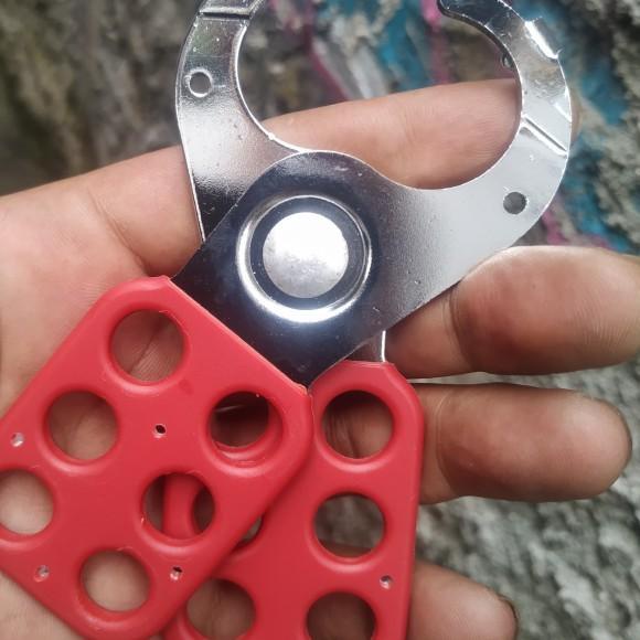 

STEEL LOCKOUT HASP W/TAB