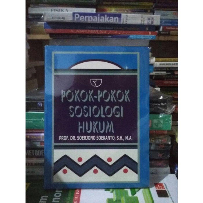 Jual Buku Pokok Pokok Sosiologi Hukum By Soerjono Soekanto Shopee