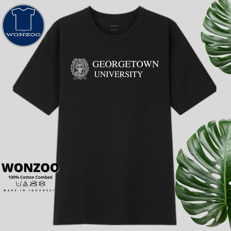 KAOS TSHIRT GEORGETOWN UNIVERSITY (PREMIUM QUALITY)