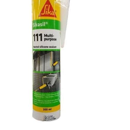 

LEM Sealant SILICONE SIKASIL 111 TRANSPARAN NETRAL 300ml