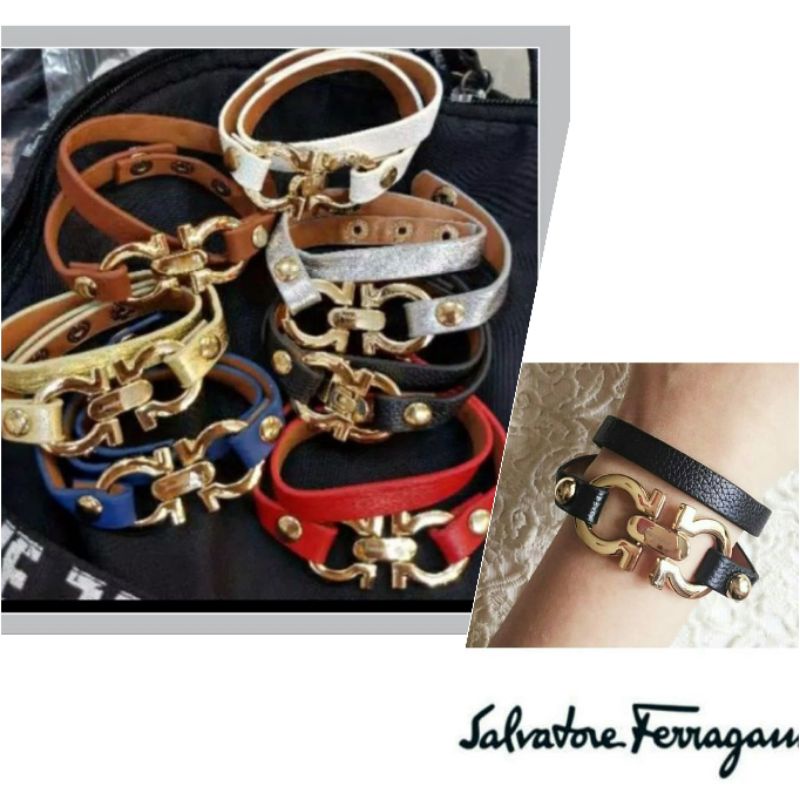 Gelang Kulit Branded Band F3RRA9AM0 Gelang kulit model lilit Premium  Quality Fashion import F992