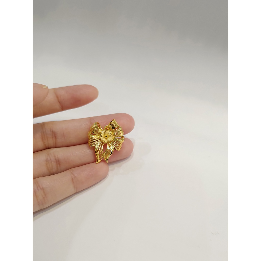 liontin emas asli model pita ubs 700