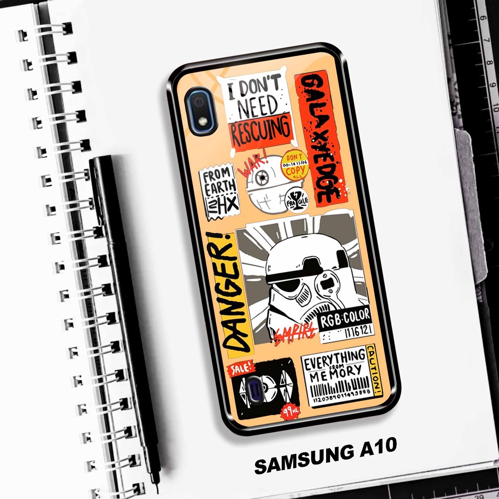 Case Samsung A10 - Case Kaca Samsung A10 - MOTIF STARWARS - [ UC-26 ] - Case Samsung A10 TERBARU - C