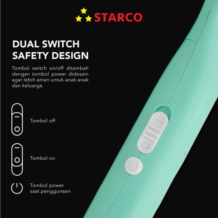 Starco Raket Nyamuk RN-888 Murah