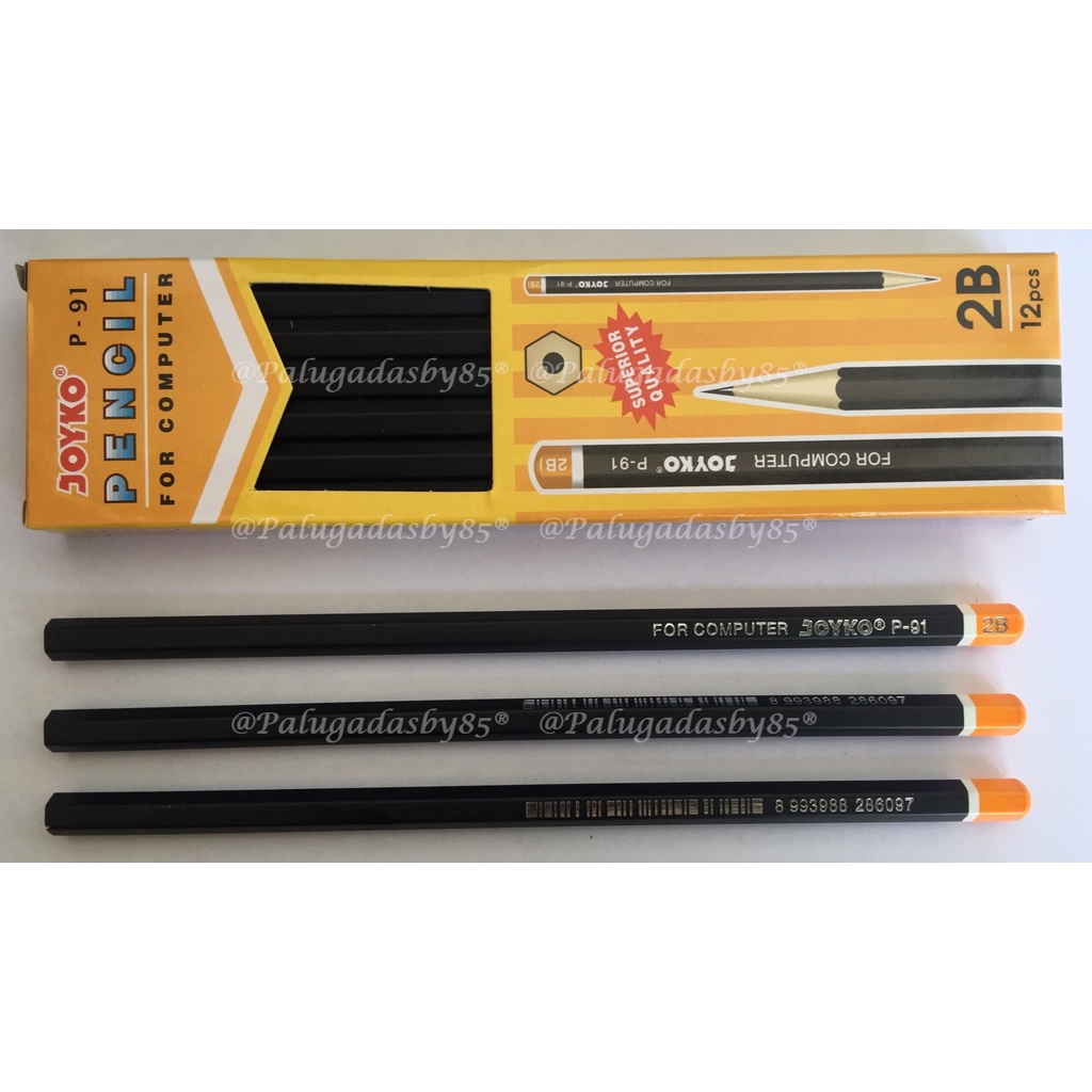 

(1 Pak Isi 12 Pcs) Pensil JOYKO P-91 / Pencil Pensil Joyko P-91 2B / Joyko P91 (1 Pak Isi 12 Pcs)