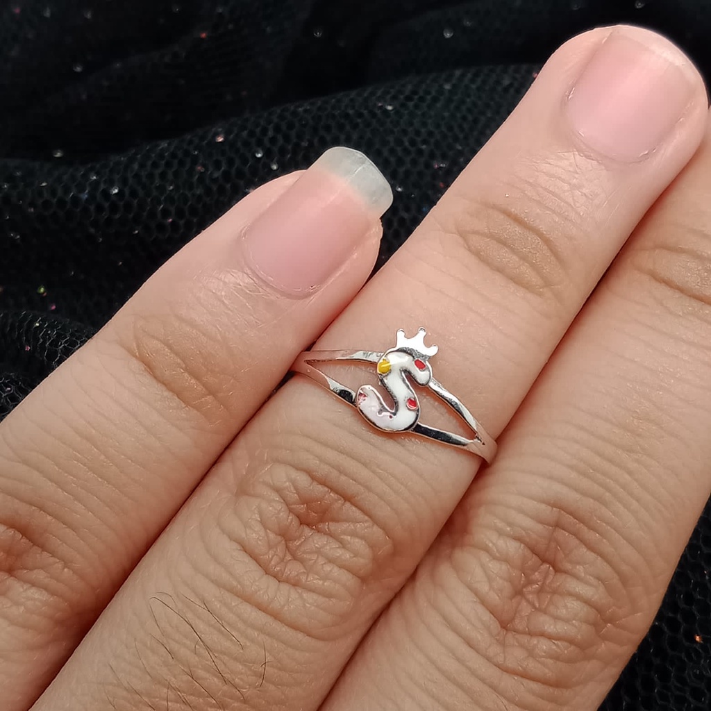 Cincin anak emas 17K - 0.85 gr kadar 750 - CMS000000014