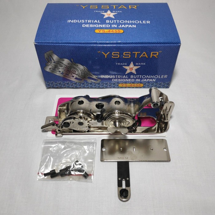 Alat Lubang Kancing YS-STAR YS-4455 Mesin Jahit High Speed