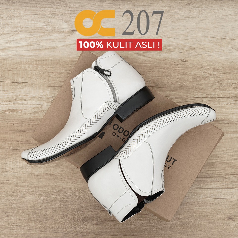 OC 207 SEPATU KANTORAN PRIA KULIT ASLI PREMIUM ODON CIBADUYUT