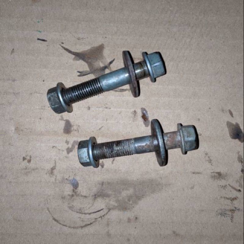 baut knalpot kunci 14an untuk tiger revo tiger 2000 ori copotan motor set dengan mur dan ring