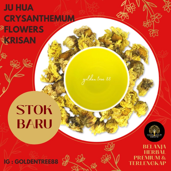 

TERMURAH 100 GRAM CHRYSANTHEMUM FLOWER TEA GOLD KRISAN ORIGINAL TIONGKOK /TEH DIET/TEH