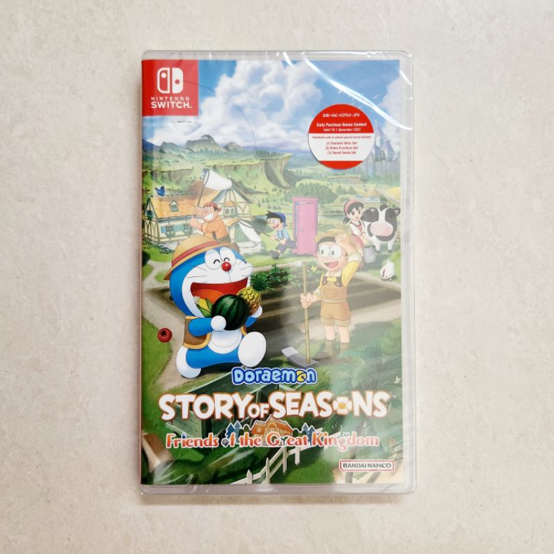 DORAEMON STORY OF SEASONS Friends of the Great Kingdom Nintendo Switch