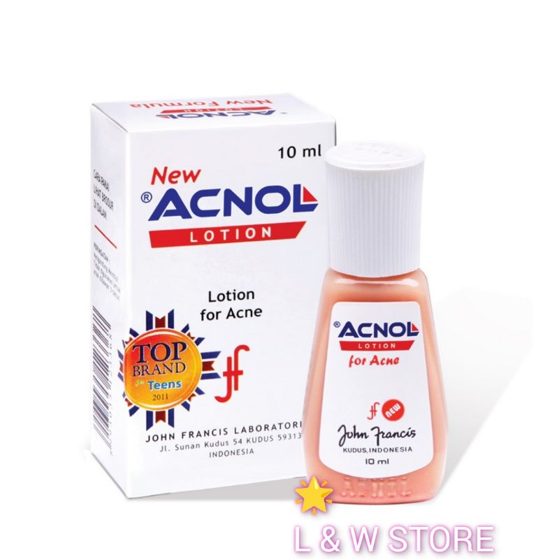 Acnol Lotion For Acne 10ml -Obat Jerawat- Acne Gel Jerawat