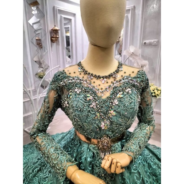 GAUN PENGANTIN/ GAUN PENGANTIN MEWAH