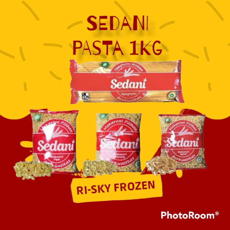 

SEDANI MAKARONI / SPAGHETTI 1KG