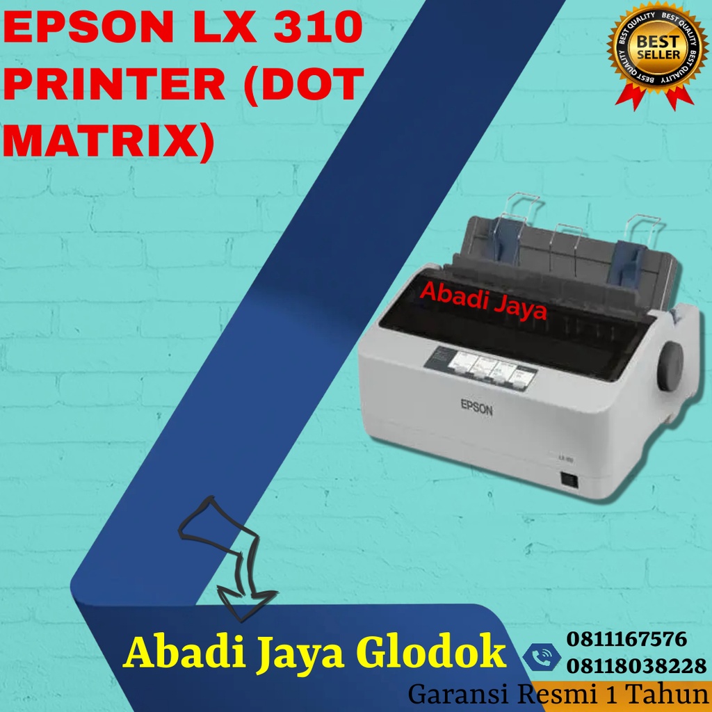 

EPSON LX 310 PRINTER (DOT MATRIX)