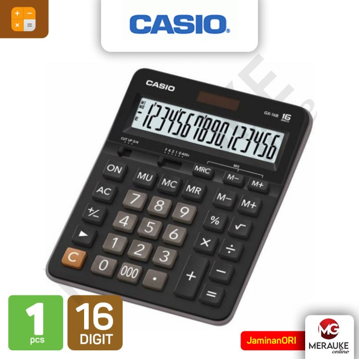 

;&;&;&;&] Calculator CASIO GX-16B 16 Digits