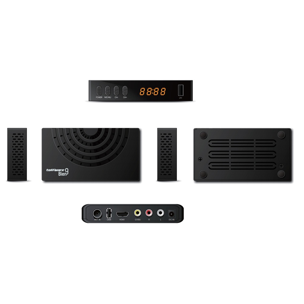 Set top box tv digital DVB-T2 HD TV Tabung LCD dan LED Rubah Sinyal Analog menjadi Digital Taffware 