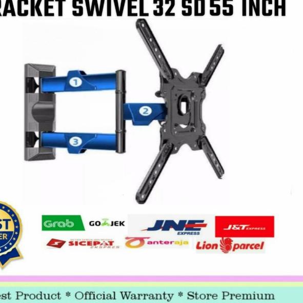 Bracket Tv Swifel / Brecket / Breket tv 55 50 49 43 32 inc inch