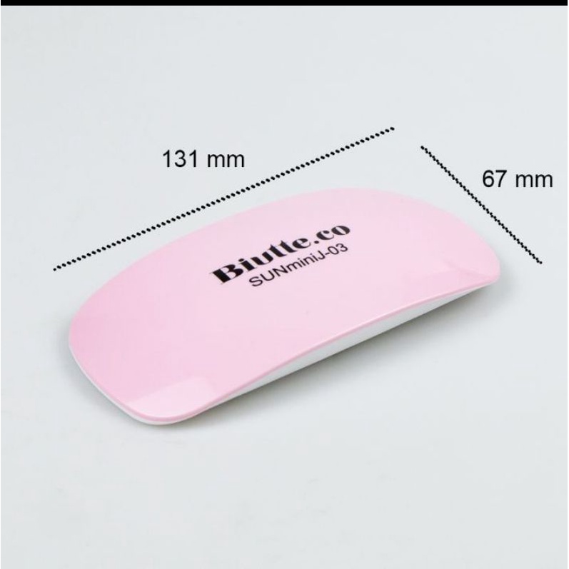 Biutte.co Pengering Kutek kuku UV LED Nail Dryer 6W J -03