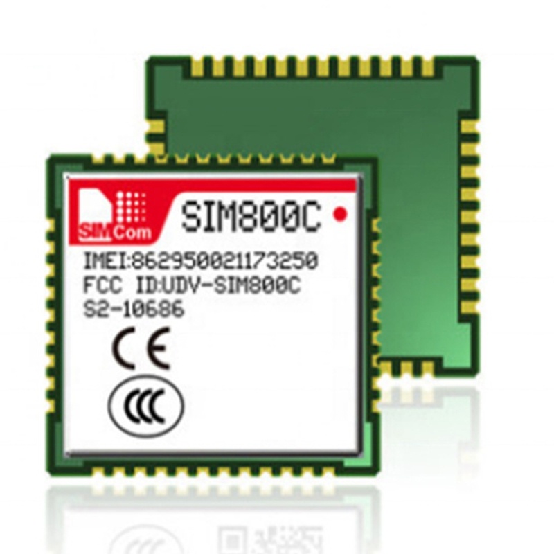 Btsg SIM800C GPRS/GSM Modul Bluetooth-Kompatibel Transmisi Data SMS Performa Tinggi Chip Suara Transfer 24M