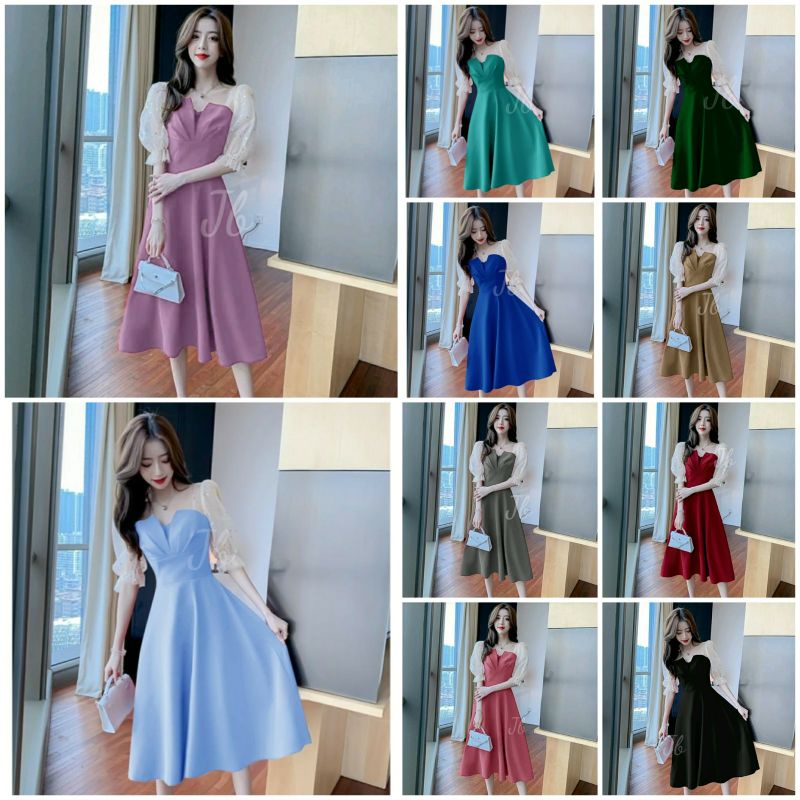 Dress Wanita Kimnara/Fashion Wanita (LD90cm)