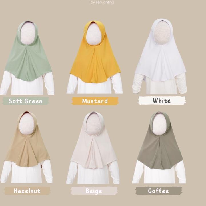 ✔ SHAHIA - Luna Hijab Anak Couple Mom Baby Etalase 1 Hot Sale