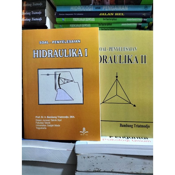 Jual Soal Dan Penyelesaian Hidraulika 1 Dan 2 By Bambang Triatmodjo ...