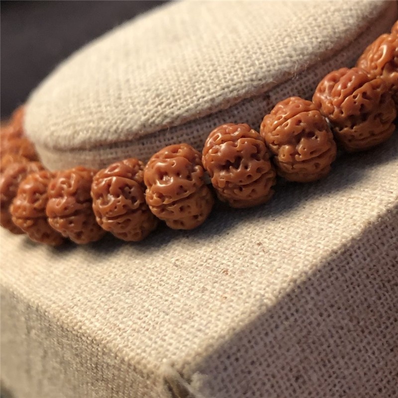 Gelang Manik-Manik Buddha Tibet Elastis Untuk Pria Dan Wanita