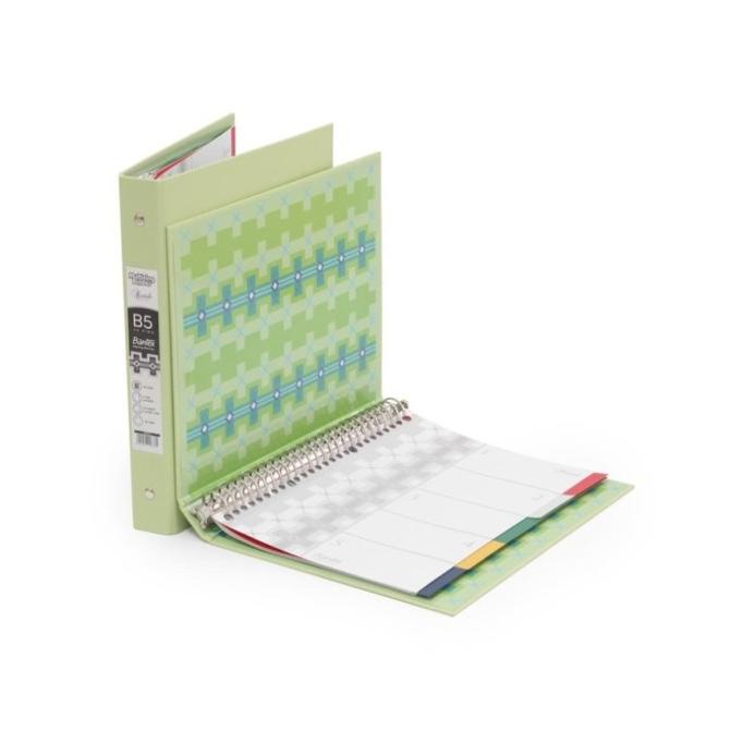 

Bantex B5 Multiring Binder Batik Series #1336