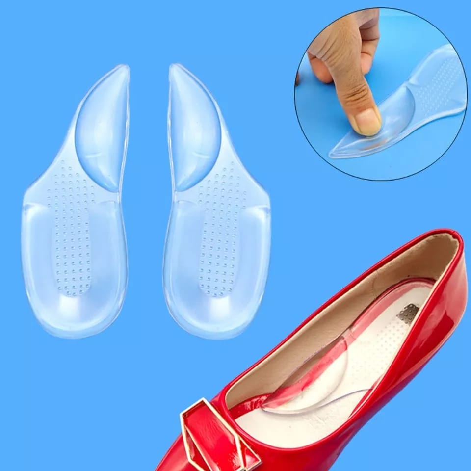 1 Pasang Alas Sol Sepatu Silicone Gel Orthotic Insole / Insole Sepatu Anti Pegal