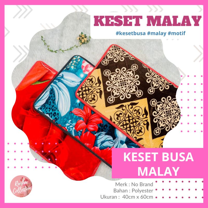 RC KESET BUSA MALAYSIA MOTIF